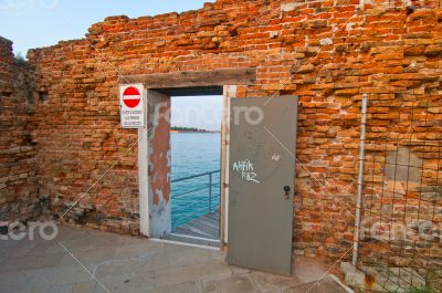 Venice Italy old door
