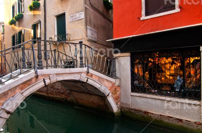 Venice  Italy unusual pittoresque view