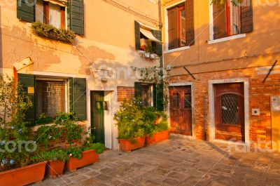 Venice  Italy unusual pittoresque view