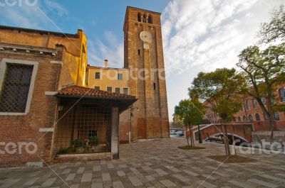 Venice Italy San Nicolo dei mendicoli church