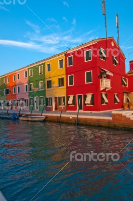 Italy Venice Burano island