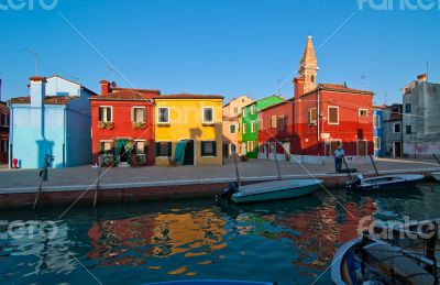 Italy Venice Burano island