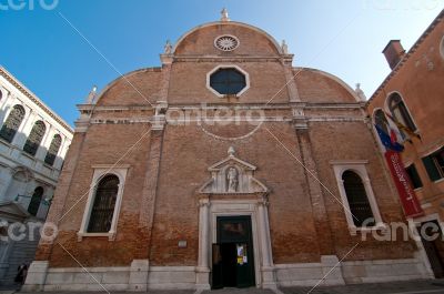 Venice Italy Carmini church 