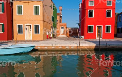 Italy Venice Burano island