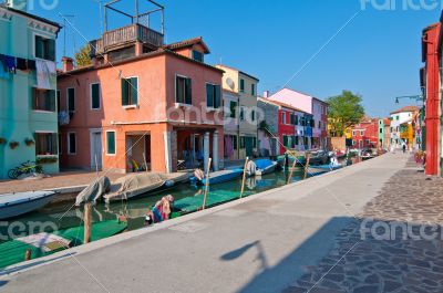 Italy Venice Burano island