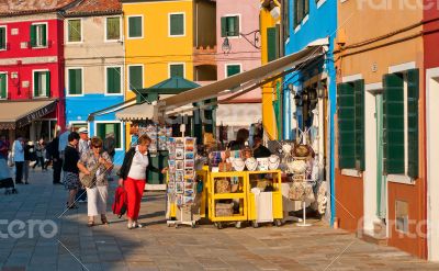 Italy Venice Burano island