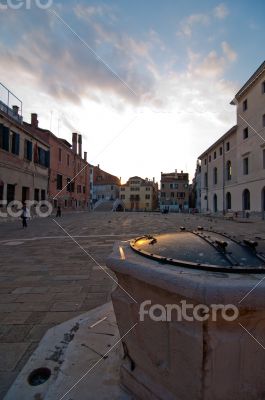 Venice  Italy unusual pittoresque view