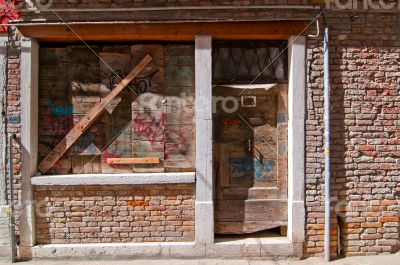 Venice Italy old door