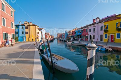 Italy Venice Burano island