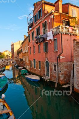 Venice Italy unusual pittoresque view