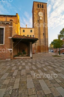 Venice Italy San Nicolo dei mendicoli church