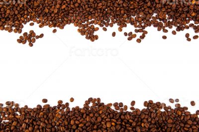 a lot of roasted coffee beans