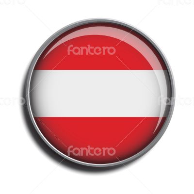 flag icon web button austria