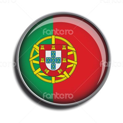 flag icon web button portugal