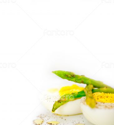 asparagus and eggs