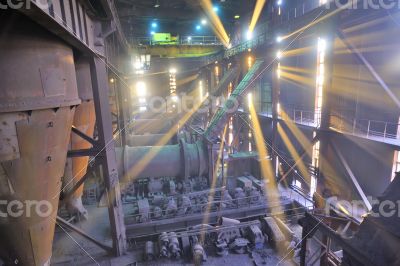 interior steel plant