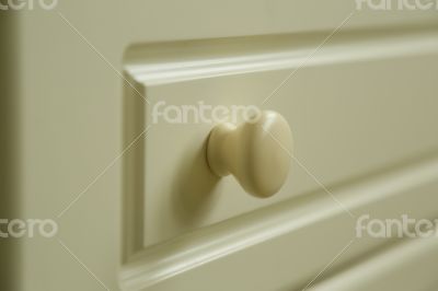 handle of baby`s chest of drawyers