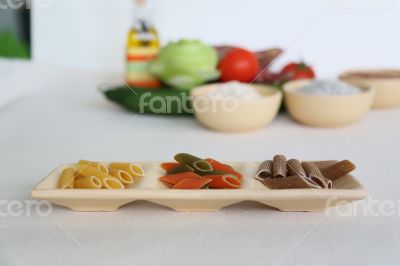 Italian dried pasta 