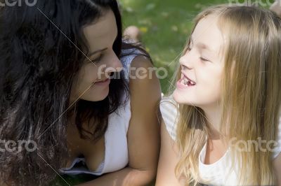 Mother and daughter
