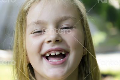 Cute smiling girl
