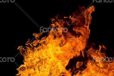 Red flame