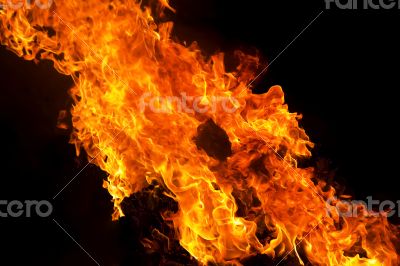 Red flame