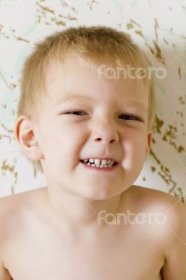 Portrait of cute boy