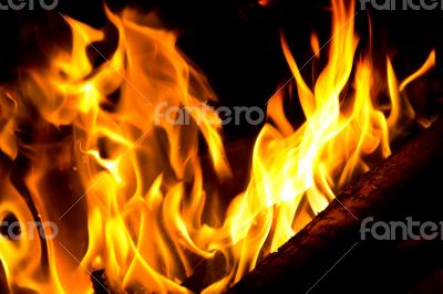 Red flame
