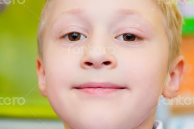 Portrait of cute boy