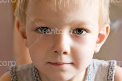 Portrait of cute boy