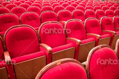 Interior of opera and ballet theater