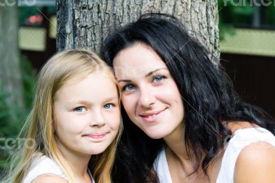 Mother and daughter