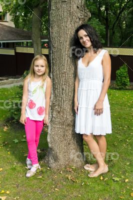 Mother and daughter