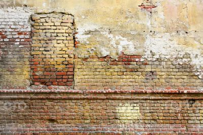 Old brick wall