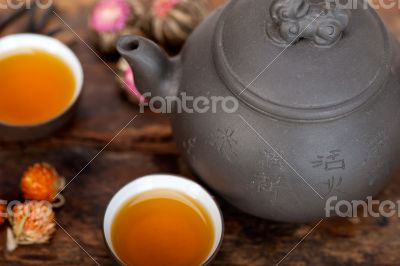 Chinese style herbal floral tea
