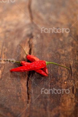 dry red chili peppers 