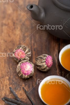 Chinese style herbal floral tea