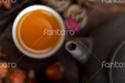 Chinese style herbal floral tea