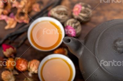 Chinese style herbal floral tea