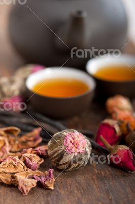 Chinese style herbal floral tea