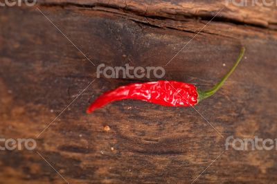 dry red chili peppers 