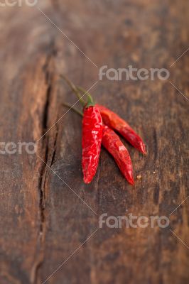 dry red chili peppers 