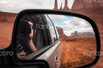 three sisters Monument valley