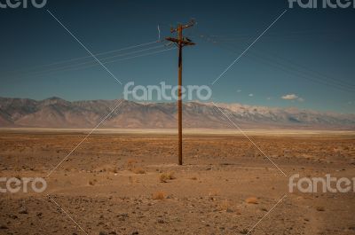 leaving Death Valley