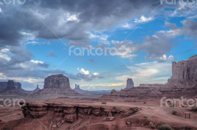 Monument valley without horse
