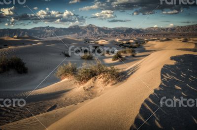 Sand dunes in Death Valley