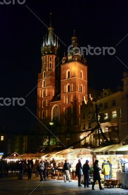 Church of Mariacki in Cracow