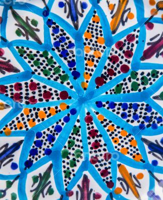 Traditional tunisian pattern.Background