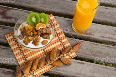 Healthy breakfast