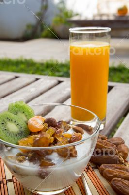 Healthy breakfast